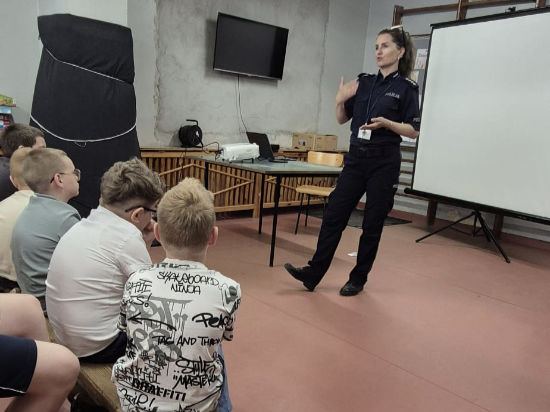 Spotkanie z policją